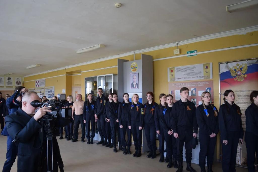 Студенты Белгородского правоохранительного  колледжа на экскурсии.